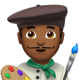 artista plástico: pele morena escura