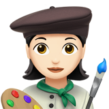 artista plástica: pele clara