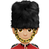 guarda homem: pele morena clara