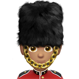 guarda homem: pele morena