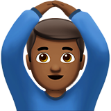 homem fazendo gesto de “OK”: pele morena escura