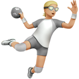 handebol: pele morena clara