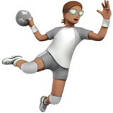 handebol: pele morena