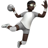 handebol: pele escura