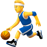 homem jogando basquete
