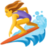 Mulher surfista - Facebook