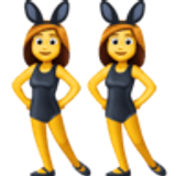 Mulheres com orelhas de coelho - Facebook