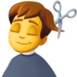 Homem cortando o cabelo - Facebook