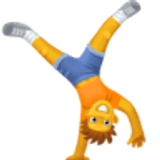 Pessoa fazendo estrela - Facebook