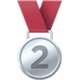 Medalha de prata - Facebook