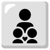 Família: homem, menino e menino - Noto Color Emoji