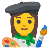 Artista plástica - Noto Color Emoji