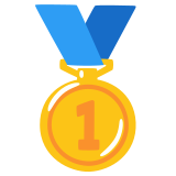 Medalha de ouro - Noto Color Emoji