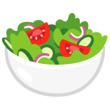 Salada verde - Noto Color Emoji