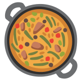 Caçarola com comida - Noto Color Emoji