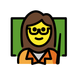 Professora - OpenMoji