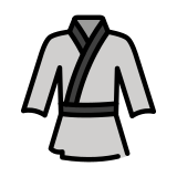 Quimono de artes marciais - OpenMoji