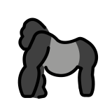 Gorila - OpenMoji