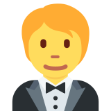 Pessoa de smoking - Twitter / X