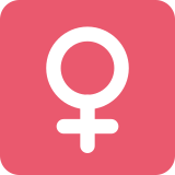 Símbolo de feminino - Twitter / X
