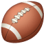 Emoji de futebol americano U+1F3C8 Emoji de futebol americano U+1F3C8