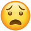 Smiley sofrimento U+1F627