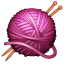 Novelo de lã U+1F9F6