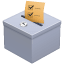 Emoji de urnas U+1F5F3 Emoji de urnas U+1F5F3