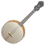 Instrumento de banjo U+1FA95 Instrumento de banjo U+1FA95