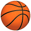 Emoji bola laranja U+1F3C0 Emoji bola laranja U+1F3C0