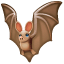 Emoji morcego U+1F987 Emoji morcego U+1F987