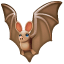 Emoji morcego U+1F987