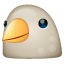 Emoji pássaro Whatsapp U+1F426