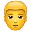 homem loiro emoji U+1F471 U+2642