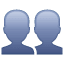 Emoji silhueta bustos U+1F465 Emoji silhueta bustos U+1F465