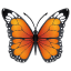 Emoji borboleta U+1F98B