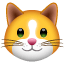 Carinha de gato U+1F431 Carinha de gato U+1F431
