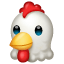 Emoji carinha galinha U+1F414 Emoji carinha galinha U+1F414