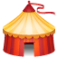 WhatsApp de tenda de circo U+1F3AA