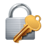 Emoji cadeado bloqueado com chave U+1F510