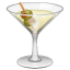 Emoji copo cocktail U+1F378 Emoji copo cocktail U+1F378