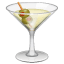 Emoji copo cocktail U+1F378