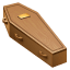 Emoji caixão U+26B0 Emoji caixão U+26B0