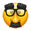 Emoji de carinha disfarçada U+1F978 Emoji de carinha disfarçada U+1F978