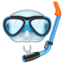Emoji máscara de mergulho U+1F93F Emoji máscara de mergulho U+1F93F