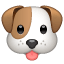 Emoji cachorro U+1F436 Emoji cachorro U+1F436