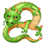 Emoji dragão U+1F409 Emoji dragão U+1F409