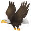 ave de rapina emoji U+1F985 ave de rapina emoji U+1F985