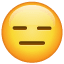 Carinha sem expressão U+1F611