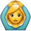 Emoji tudo em ordem U+1F646